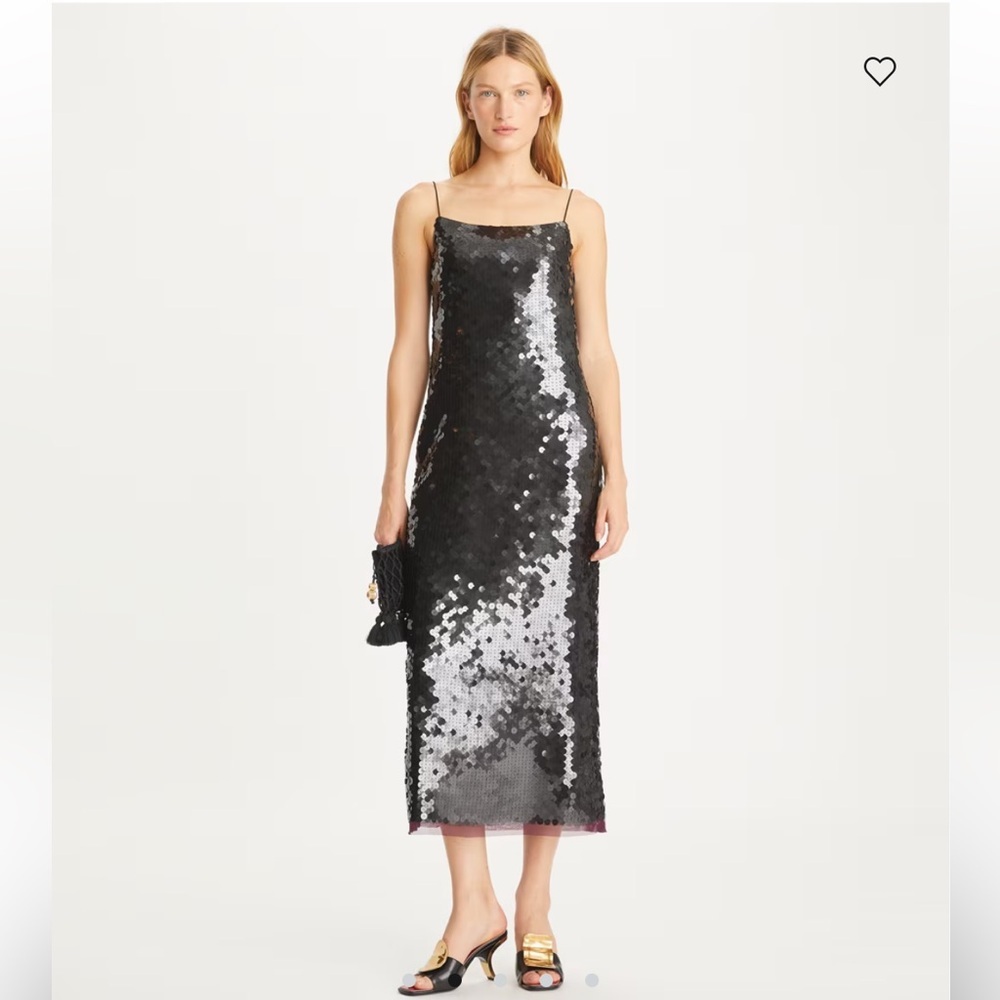 Tory Burch Sequin Slip Dress - Picture 4 of 8